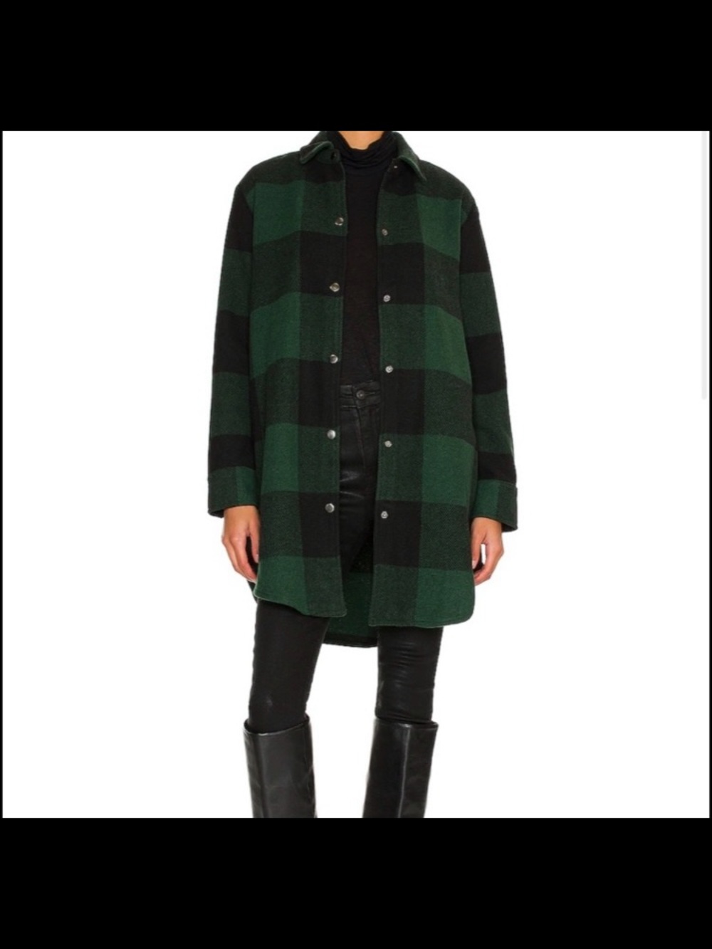 Steve Madden X BB Dakota Eldridge Plaid Shacket